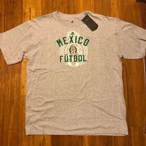 NEW Men’s Adidas Mexico Futbol Soccer T-shirt XL